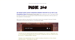 Desktop Screenshot of indie360.com